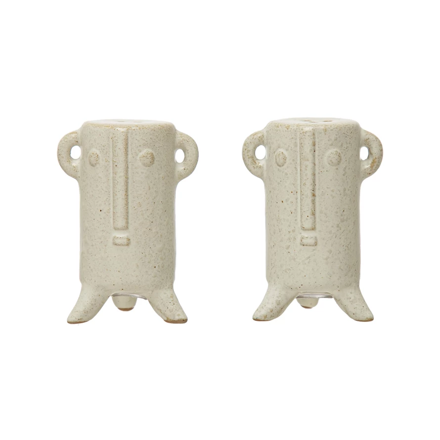 Buy Set of 2 Cream Salt and Pepper Shakers from Next USA