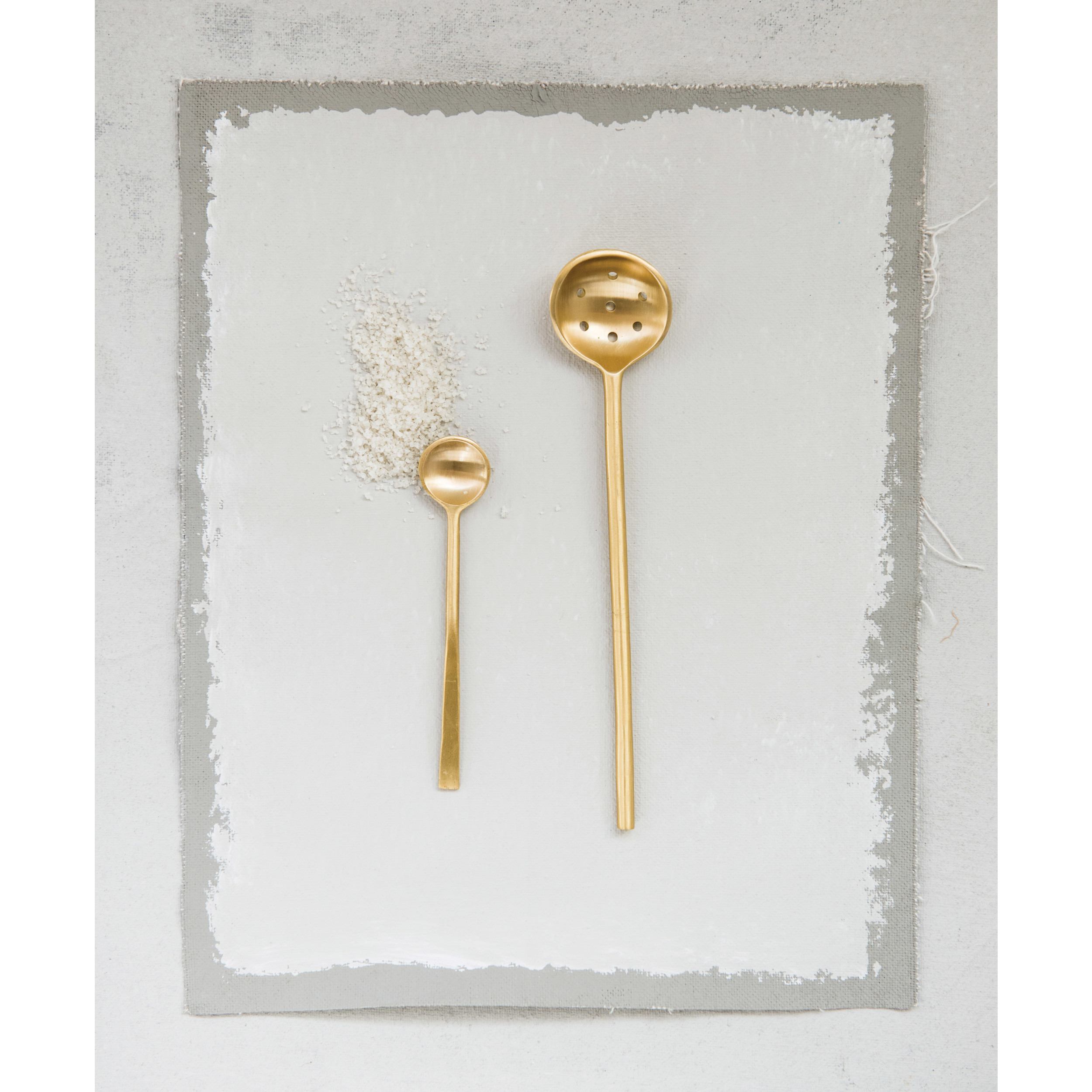 Brass Olive Spoon — Farmhouse Napa Valley